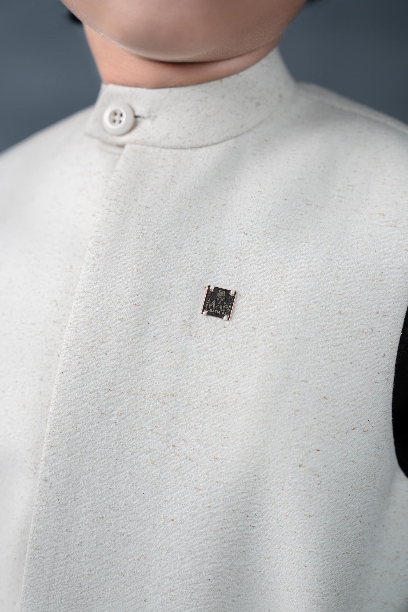 Natural Karandi Waistcoat