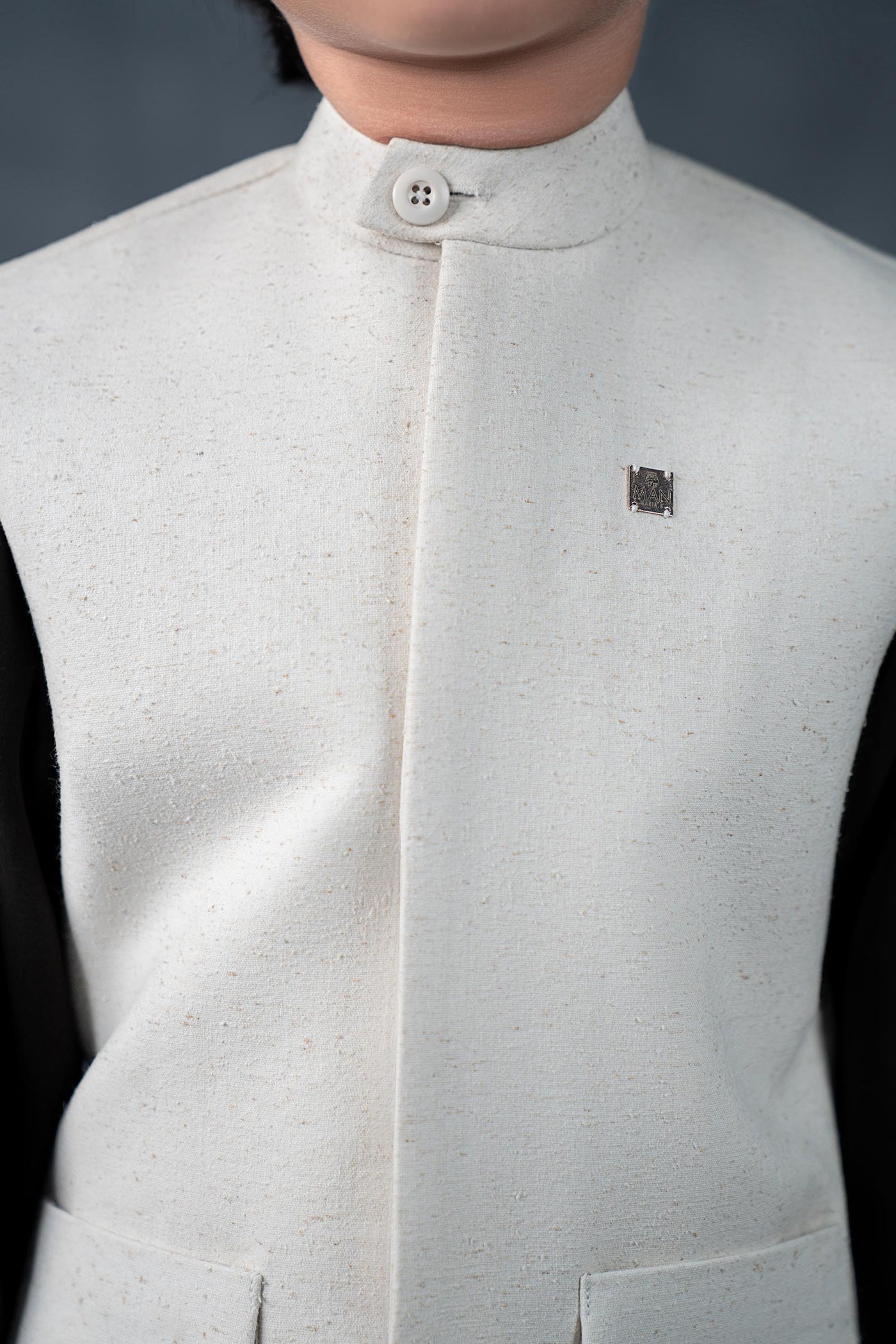 Natural Karandi Waistcoat