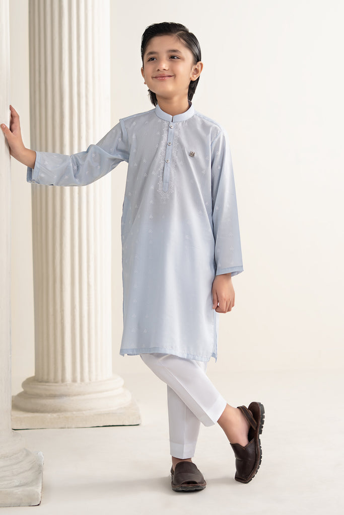Maria B Printed Blended Kurta, view 1
