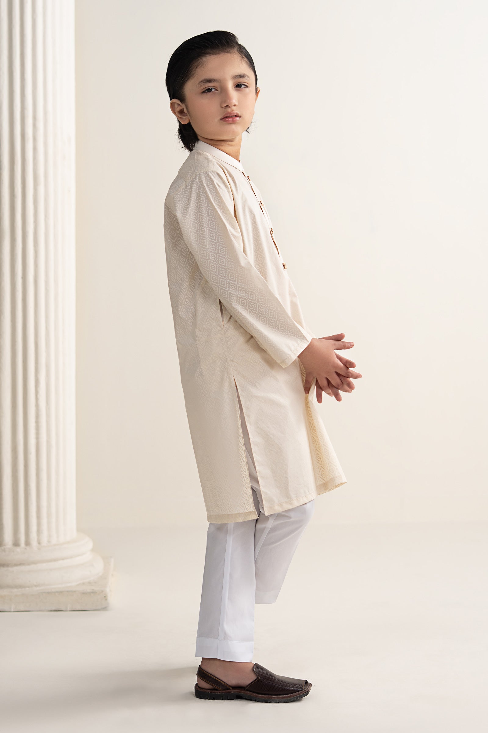 Printed Blended Kurta