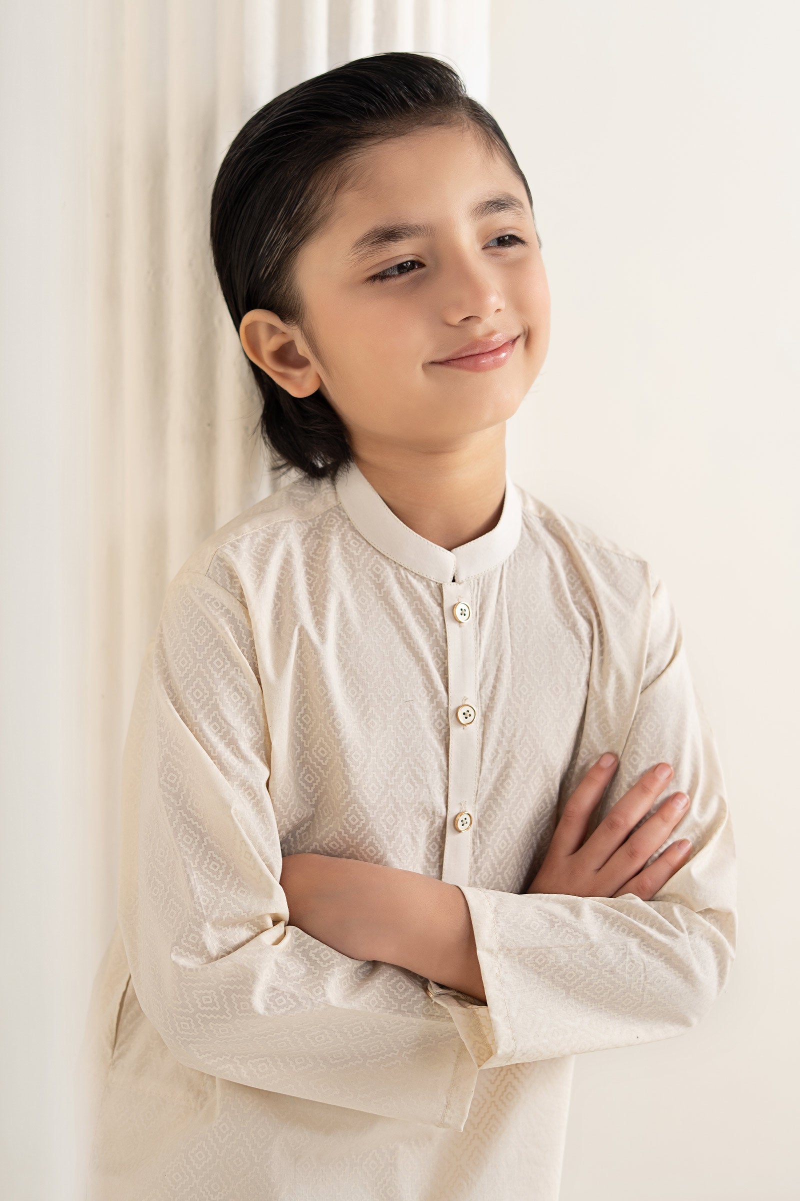 Printed Blended Kurta
