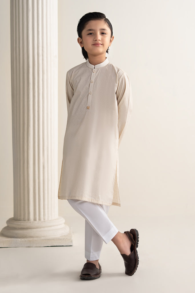 Maria B Printed Blended Kurta, view 1