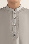 Embroidered Blended Kurta