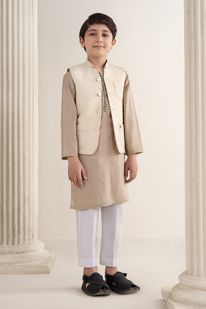 Maria B Pure Karandi Waistcoat, view 1