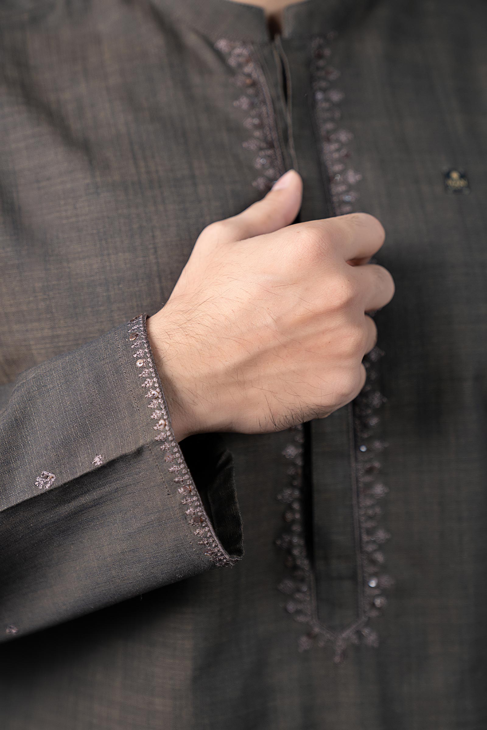 2 Piece Blended Khaddar Suit