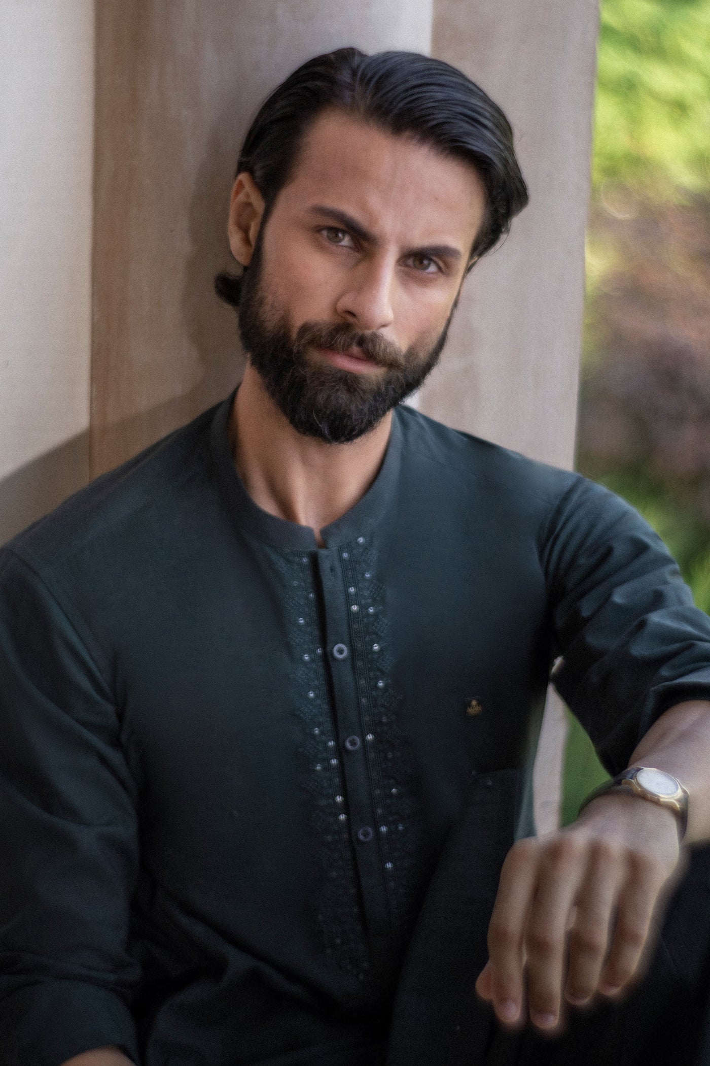 2 Piece Blended Khaddar Suit