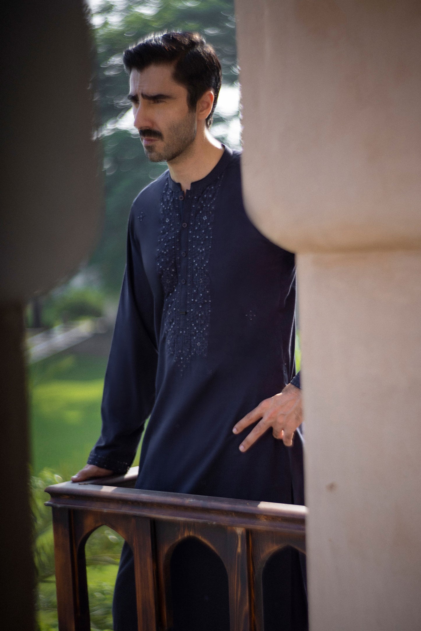 2 Piece Blended Khaddar Suit