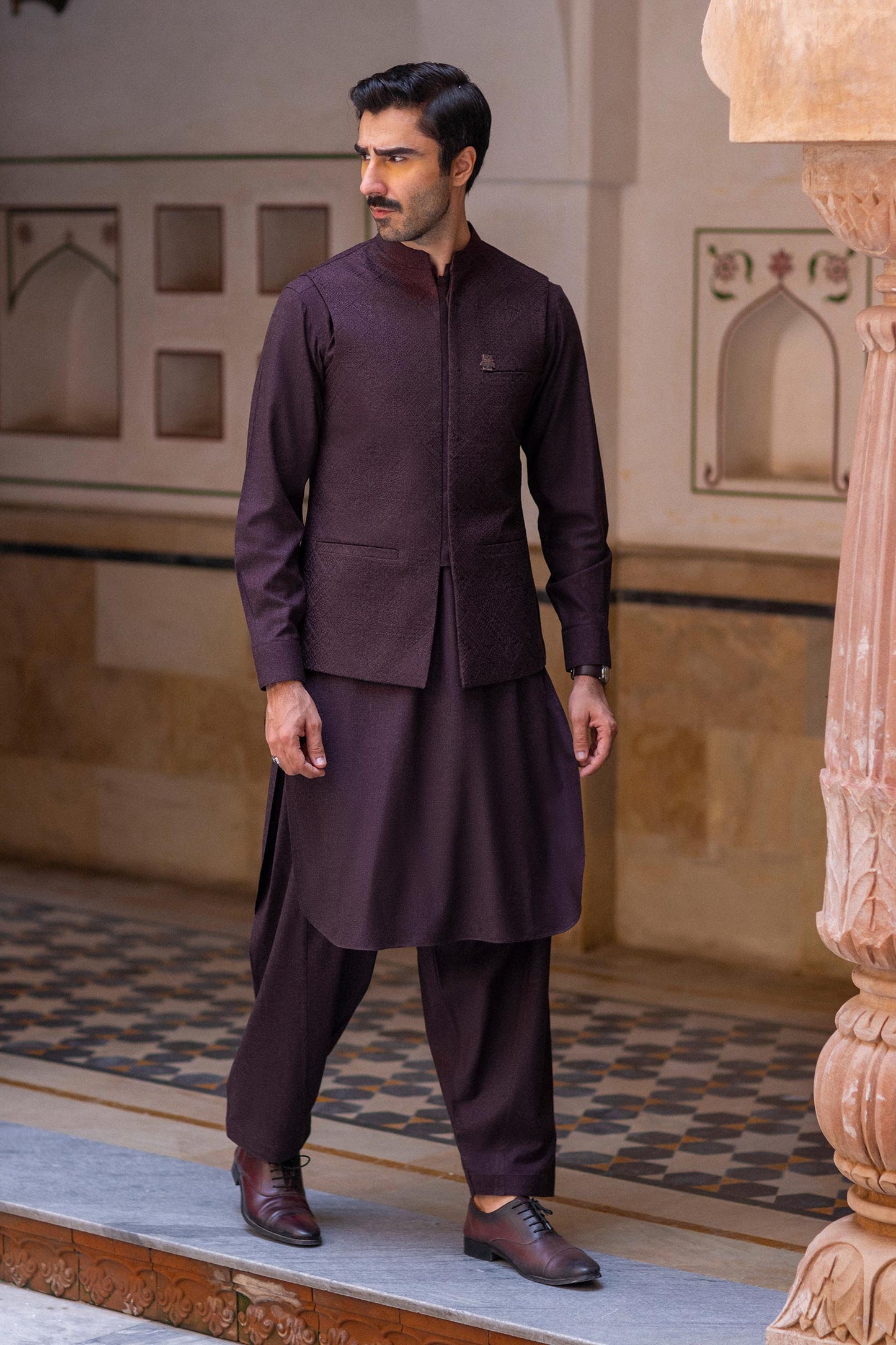 3 Piece Markhor (Polo) Wool Suit