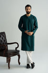 Embroidered Cotton Kurta
