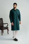 Embroidered Cotton Kurta