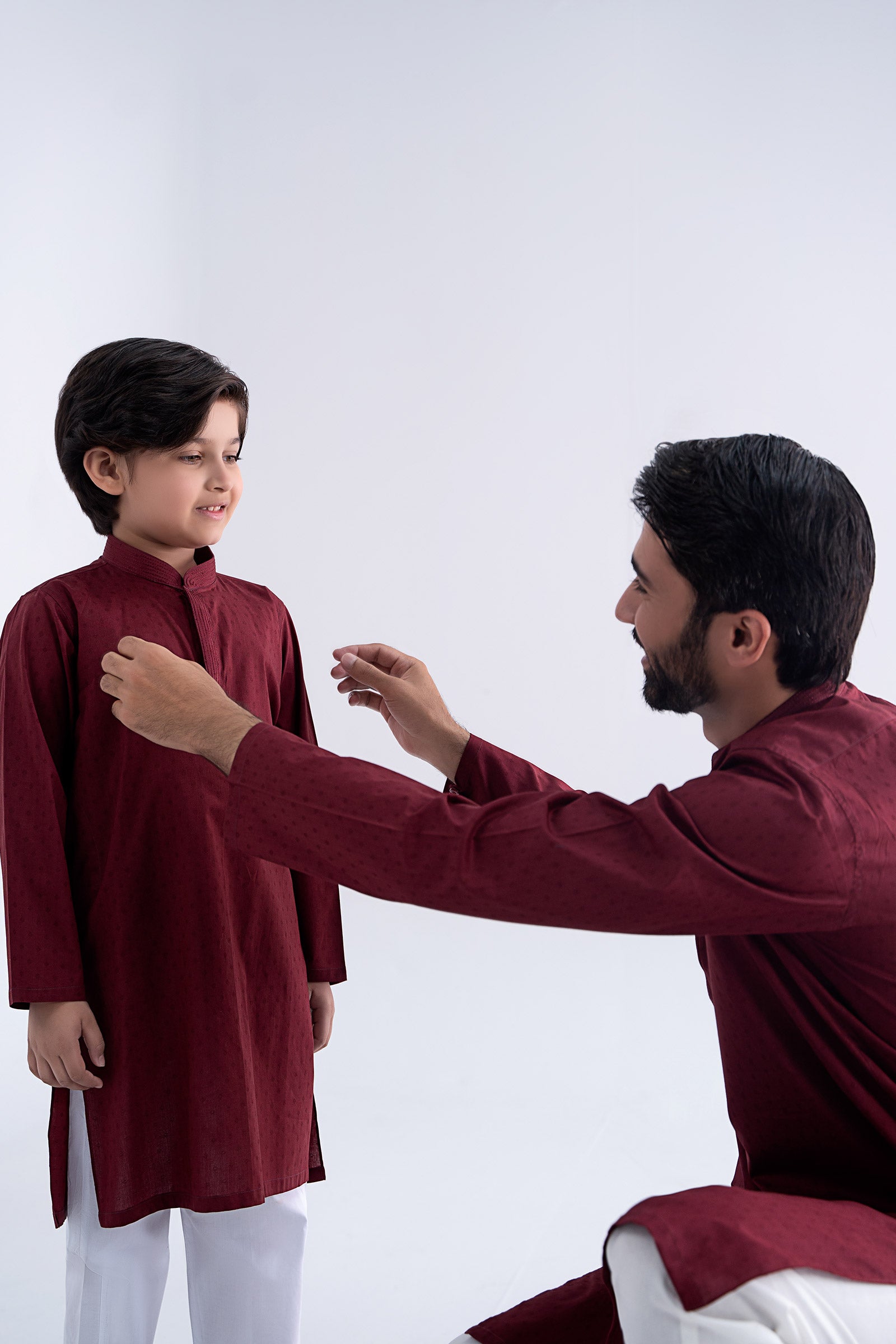 Jacquard Kurta