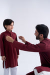 Jacquard Kurta