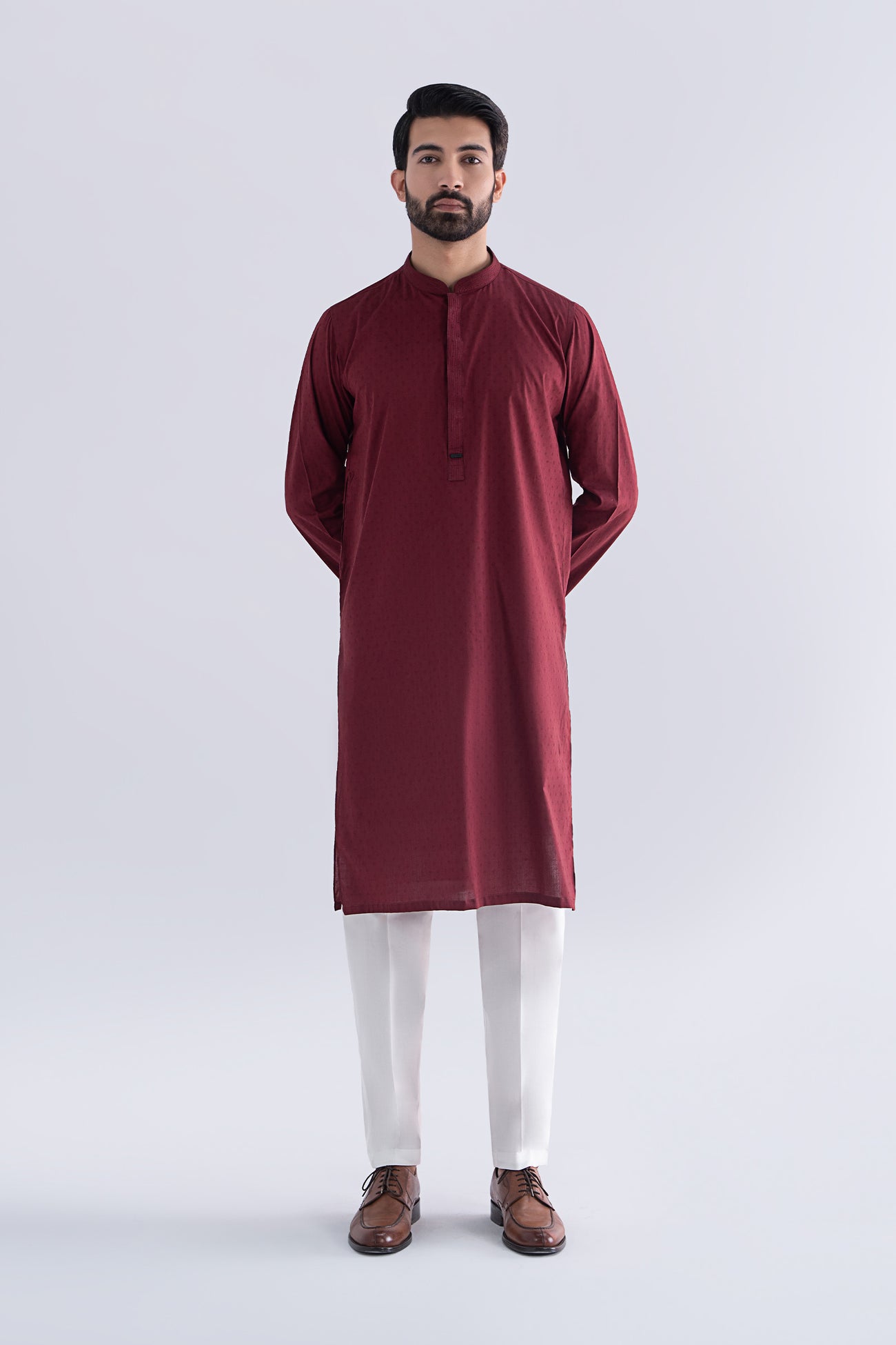 Jacquard Kurta