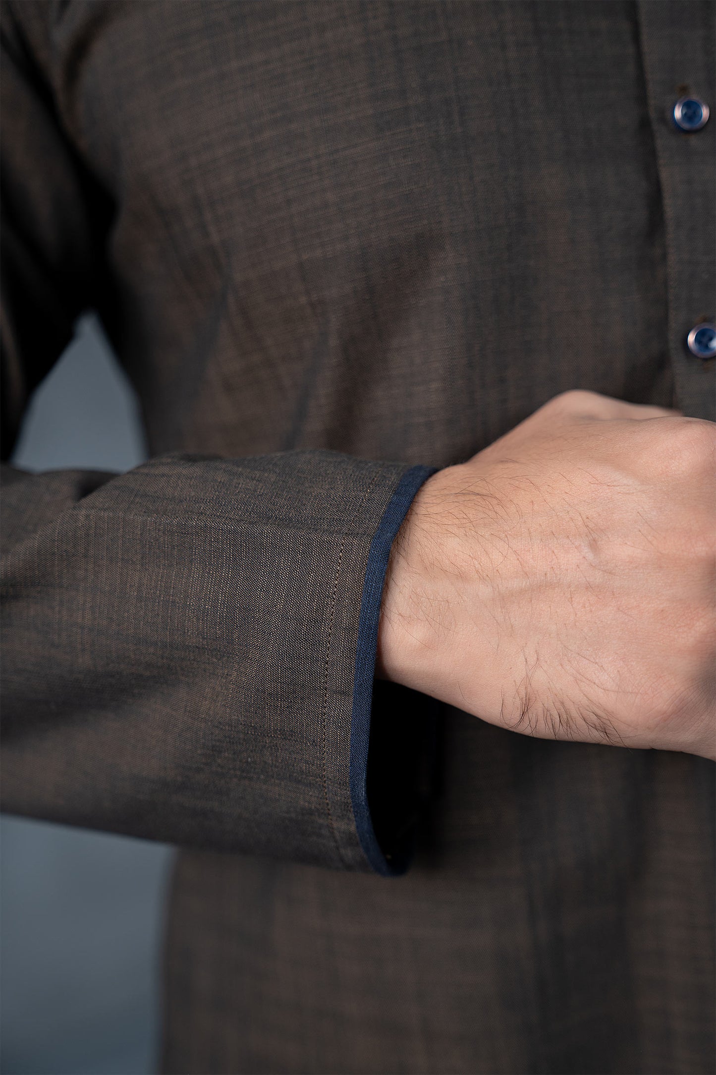 Nova Yarn Dyed Khaddar Kurta