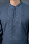 Embroidered Blended Kurta
