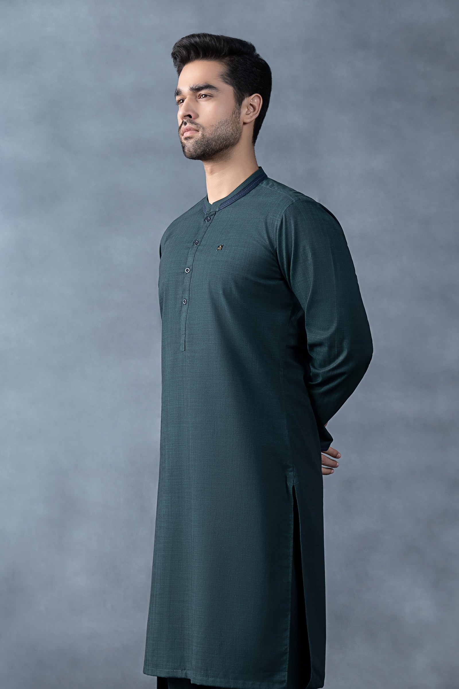 Nova Yarn Dyed Khaddar Kurta