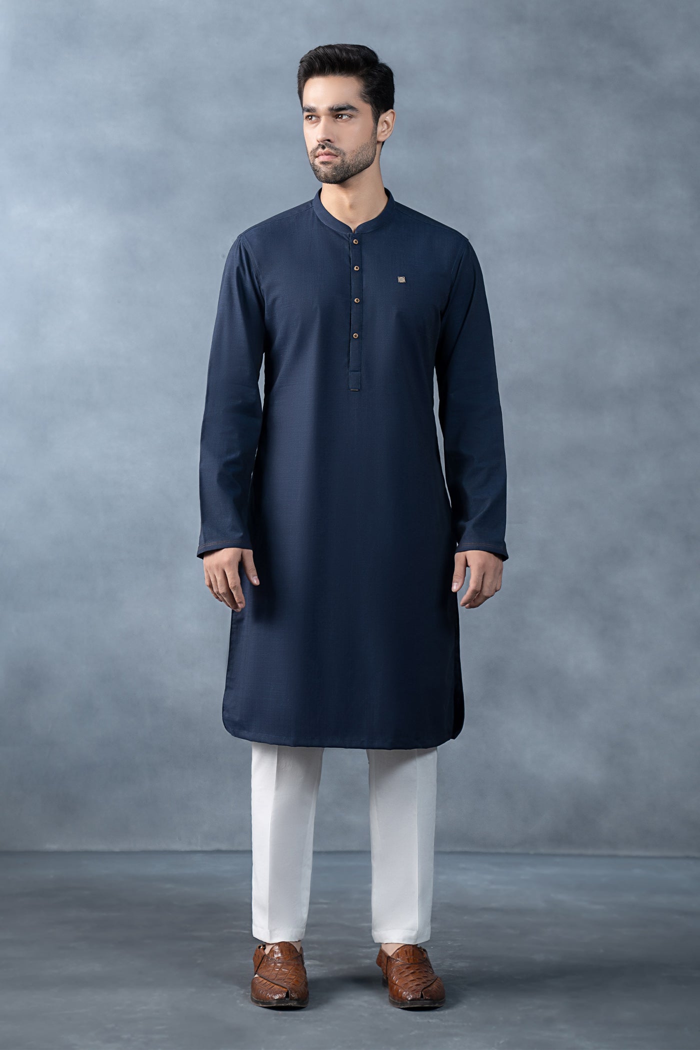 Nova Yarn Dyed Khaddar Kurta
