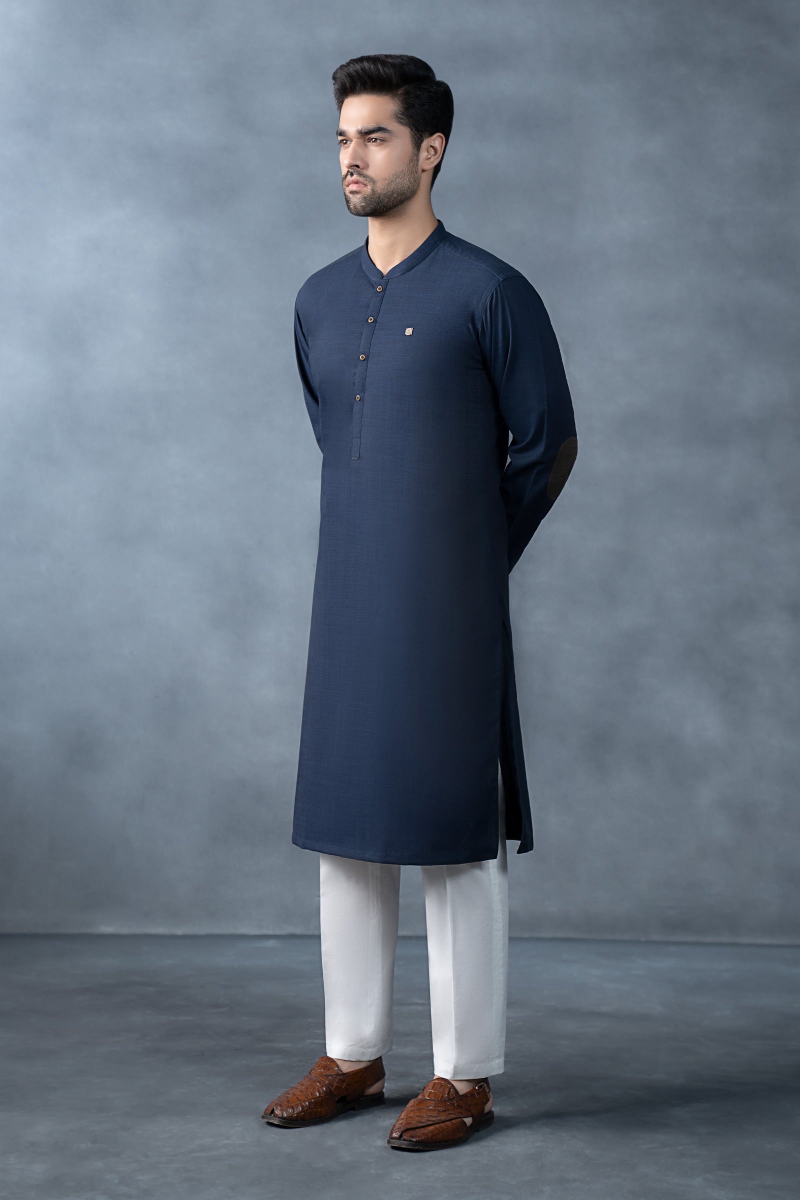 Nova Yarn Dyed Khaddar Kurta