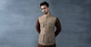 Tropical Khakki Waistcoat