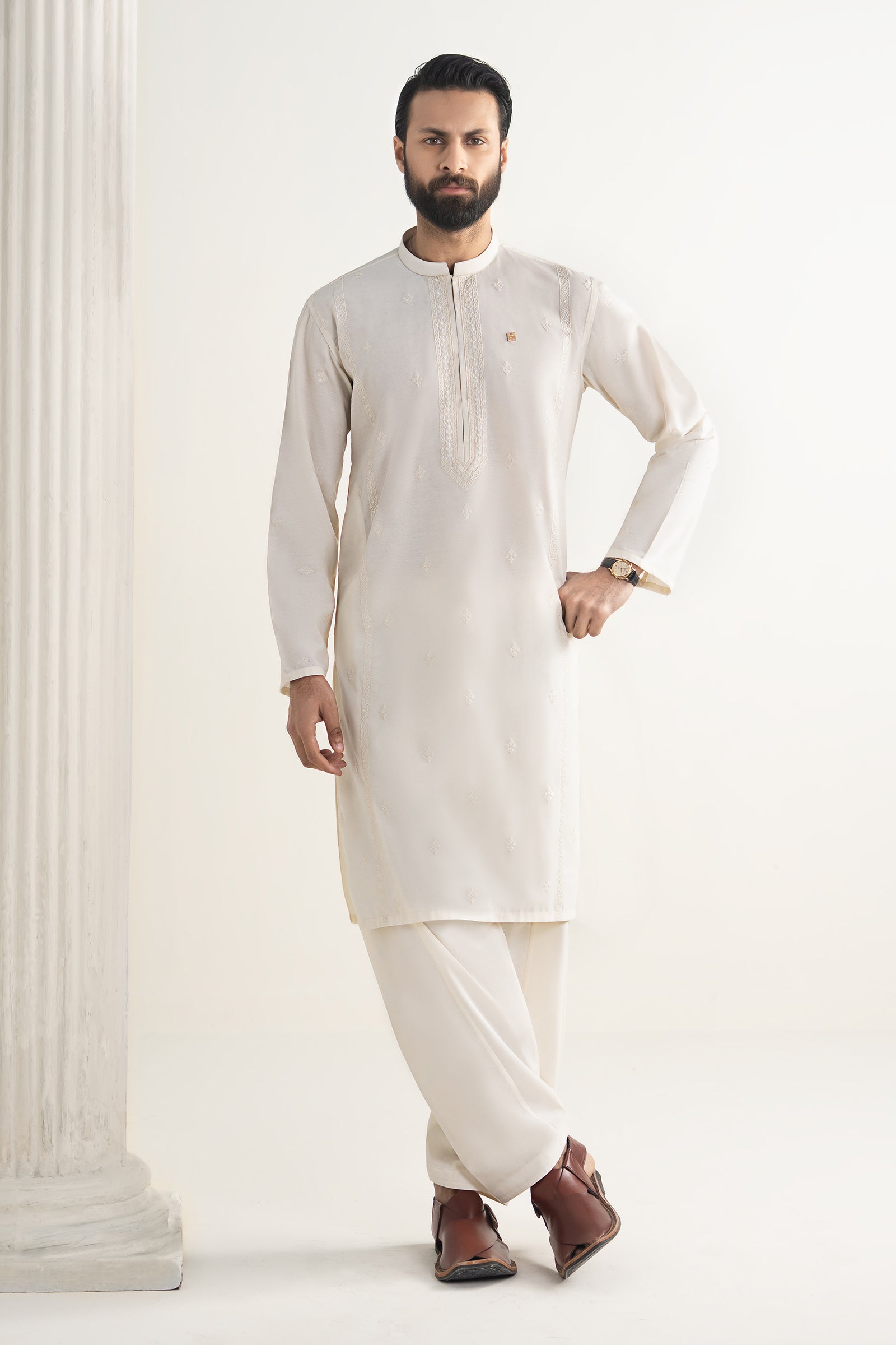 2 Piece Cotton Karandi Suit