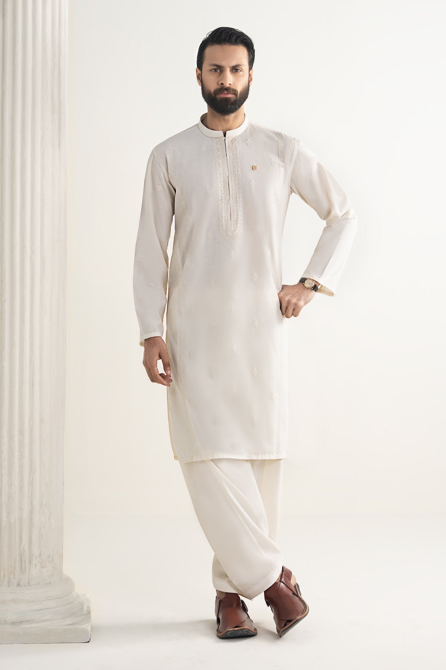 2 Piece Cotton Karandi Suit