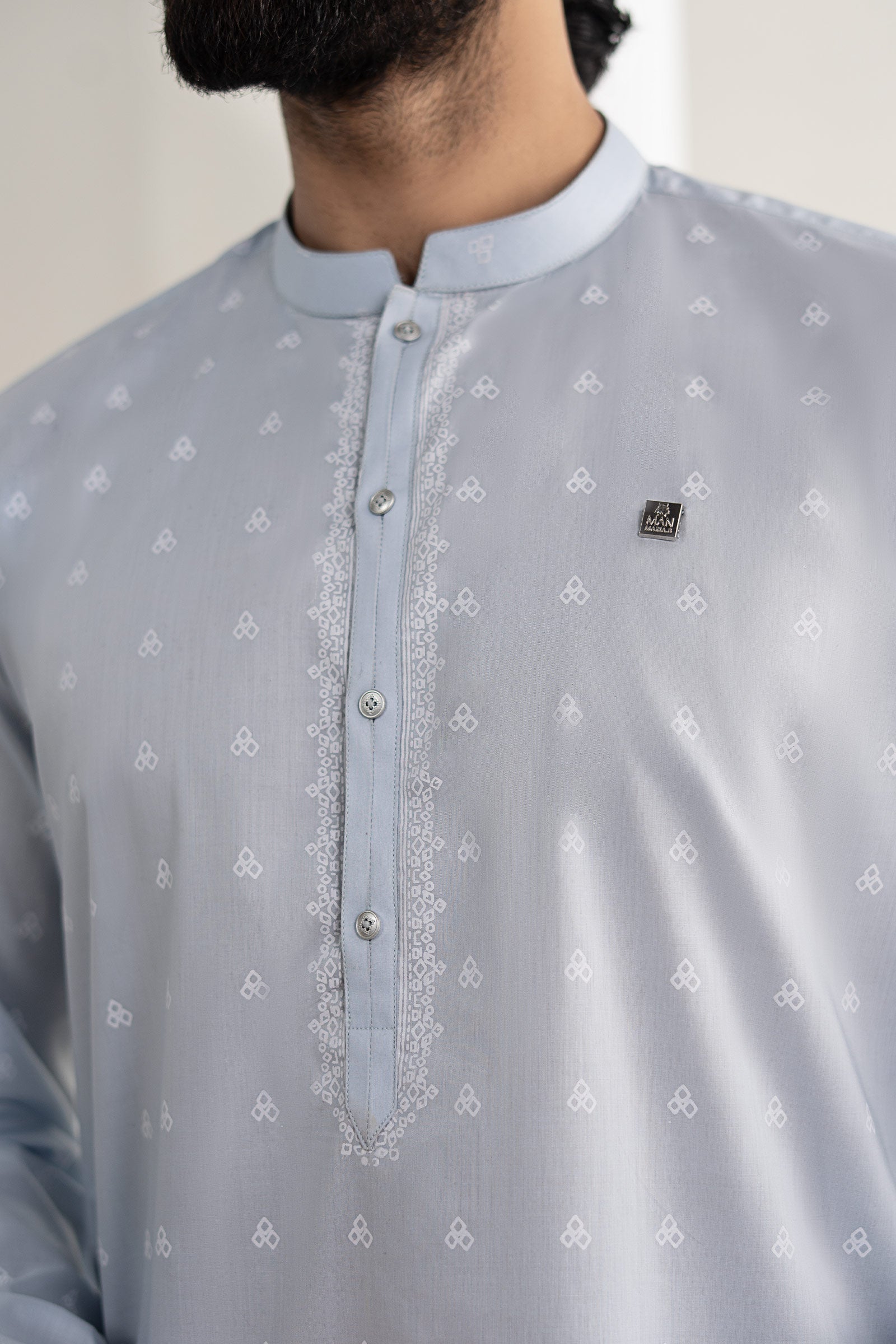 Printed Blended Kurta