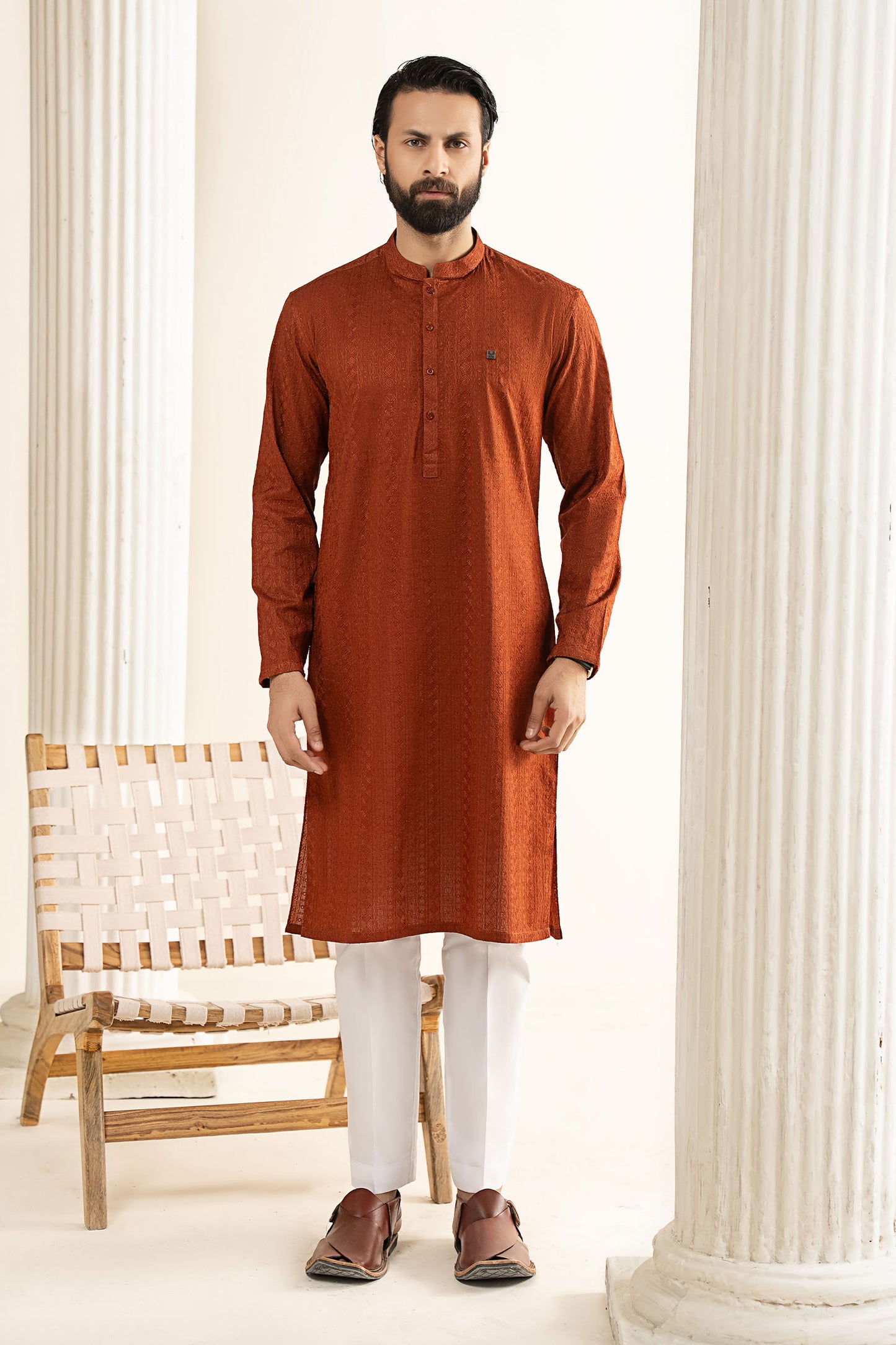 Embroidered Lawn Kurta