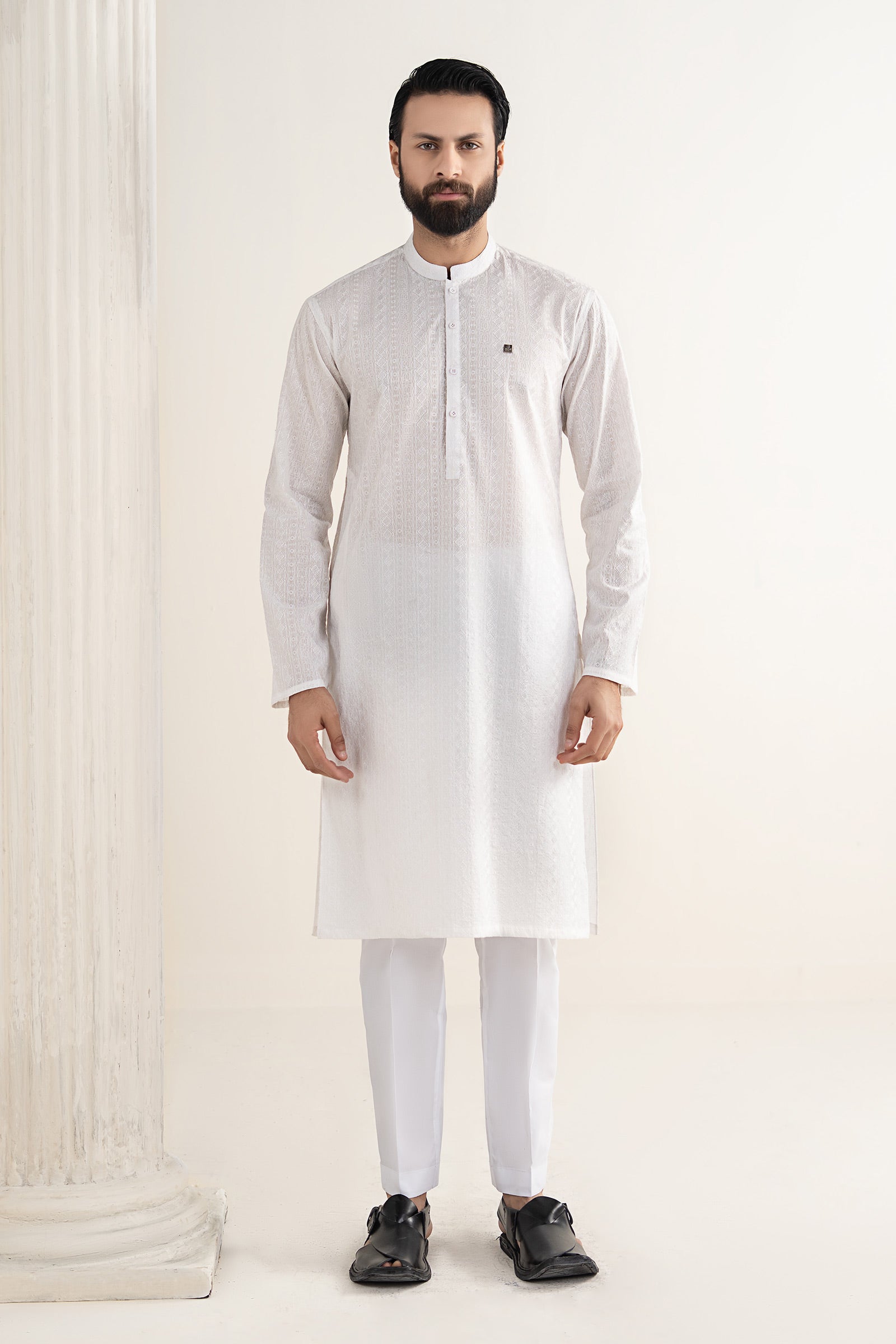 Embroidered Lawn Kurta
