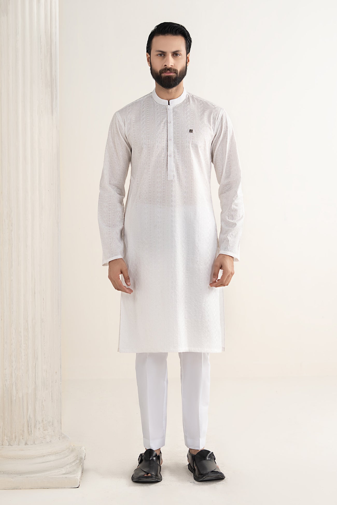 Embroidered Lawn Kurta