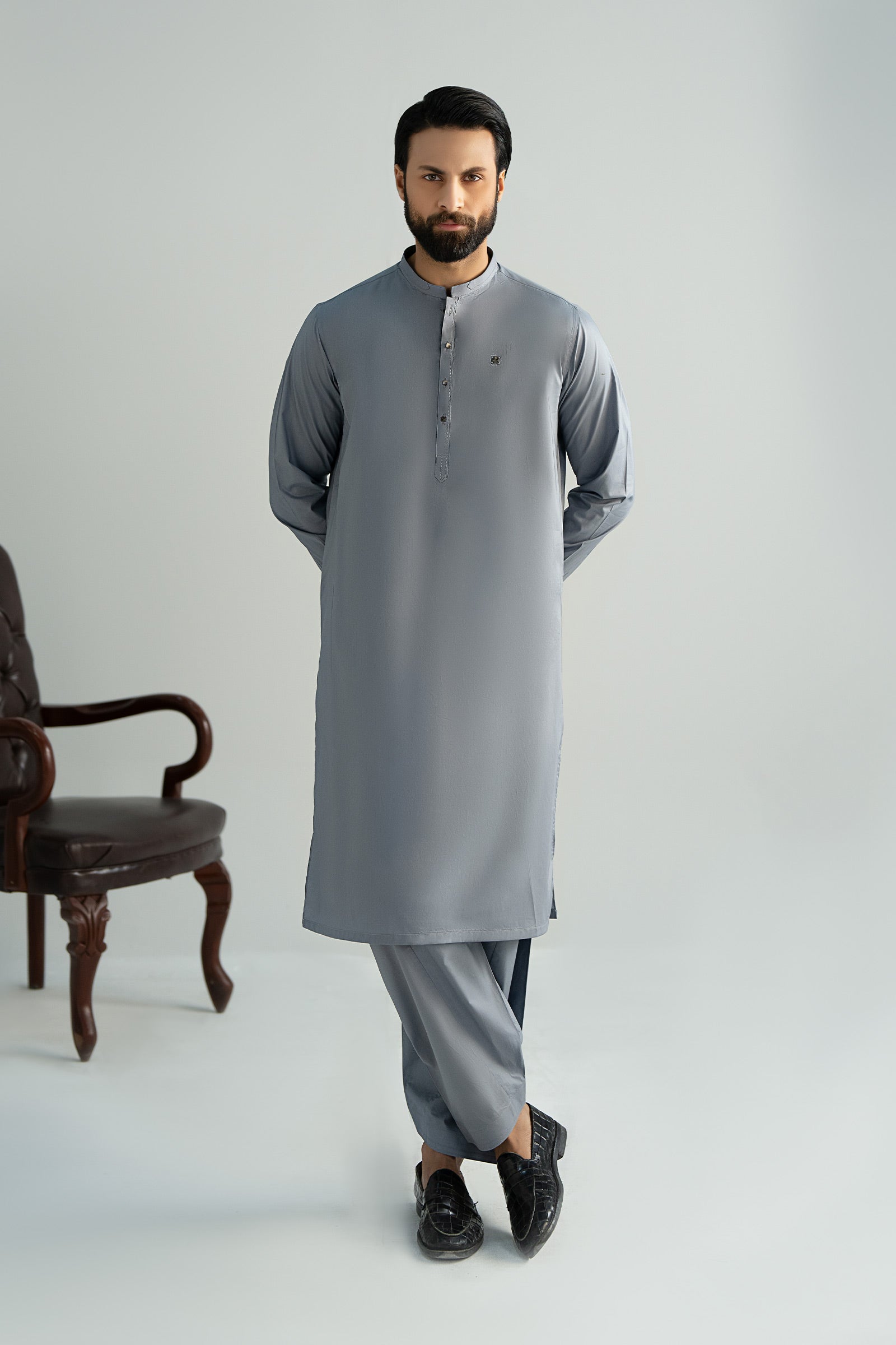 2 Piece Cotton Suit