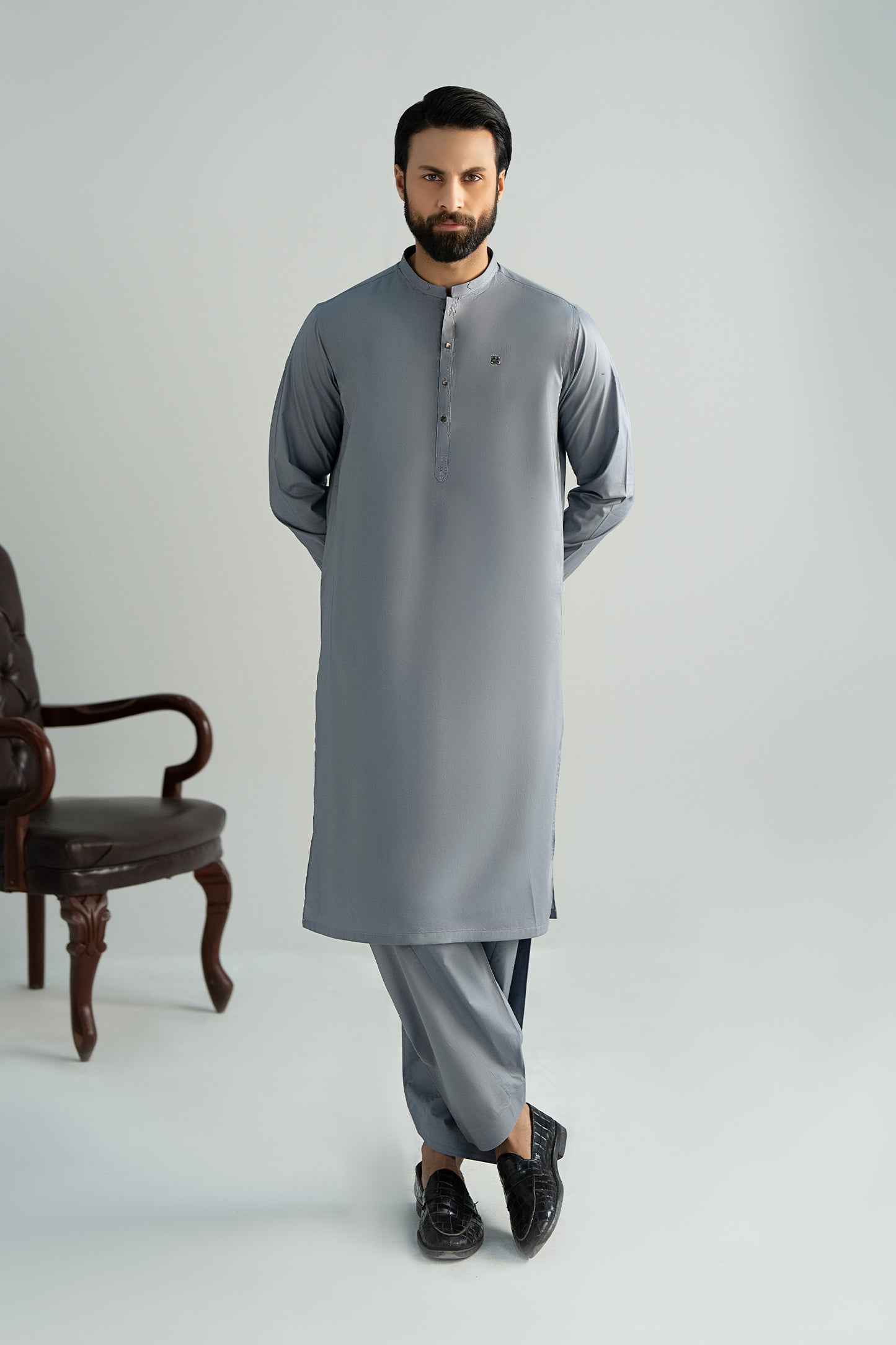 2 Piece Cotton Suit