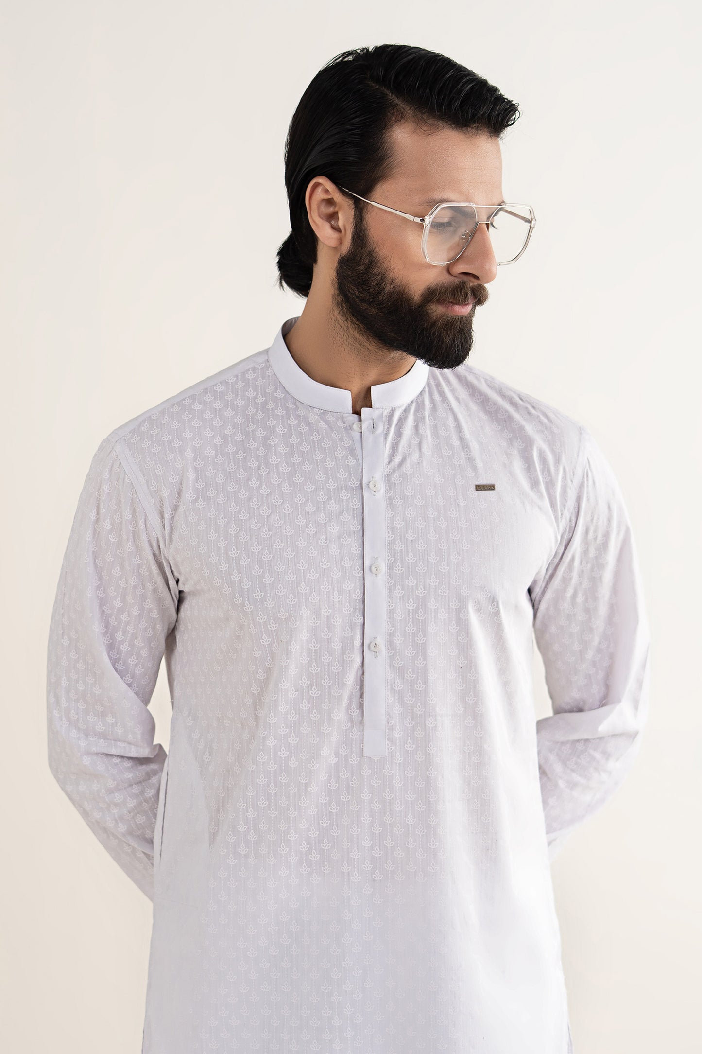 Printed Blended Kurta
