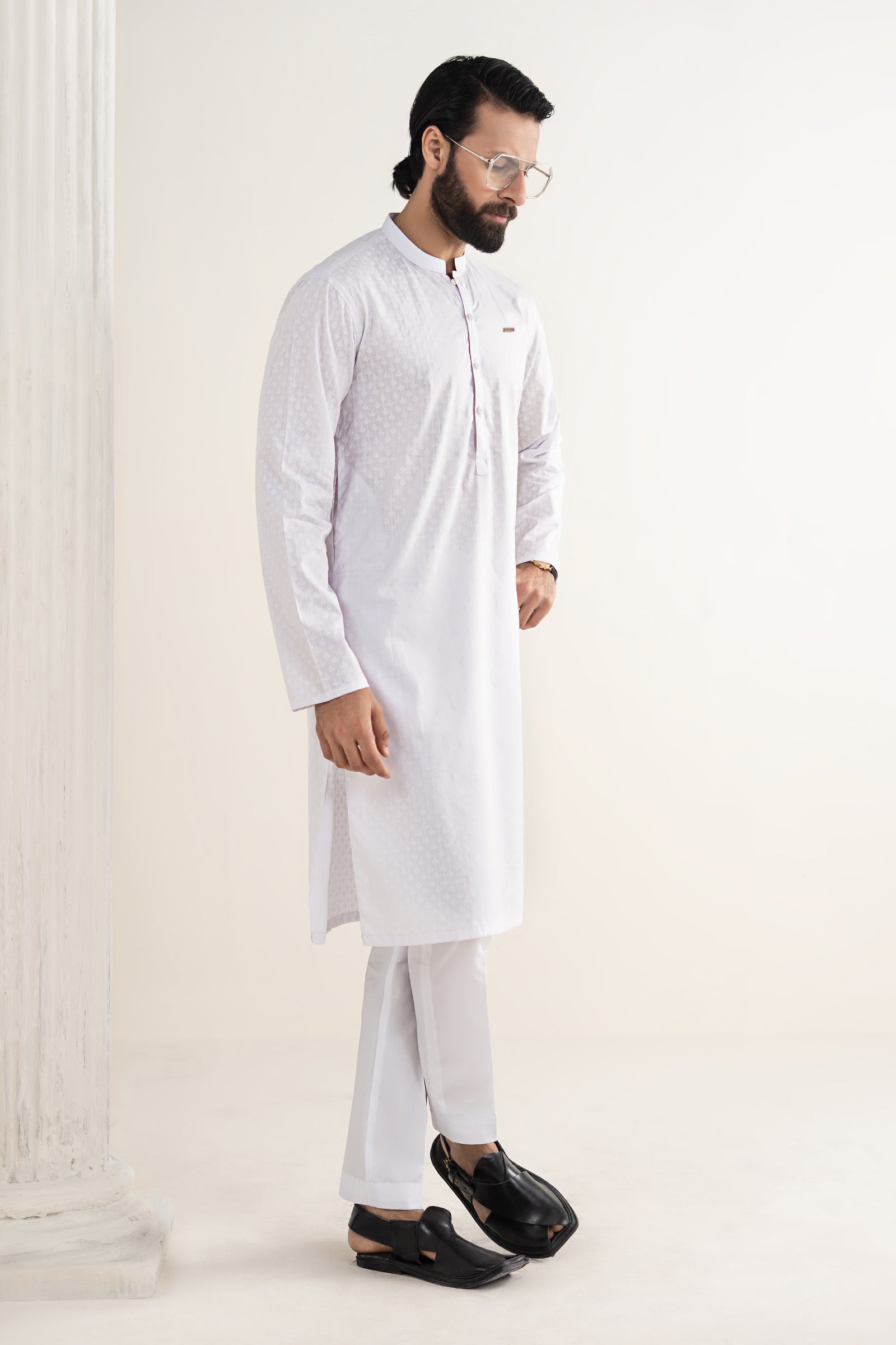Printed Blended Kurta