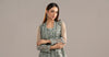 3 Piece Embroidered Zari Organza Suit