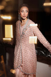 3 Piece Embroidered Chiffon Suit