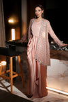 3 Piece Embroidered Chiffon Suit