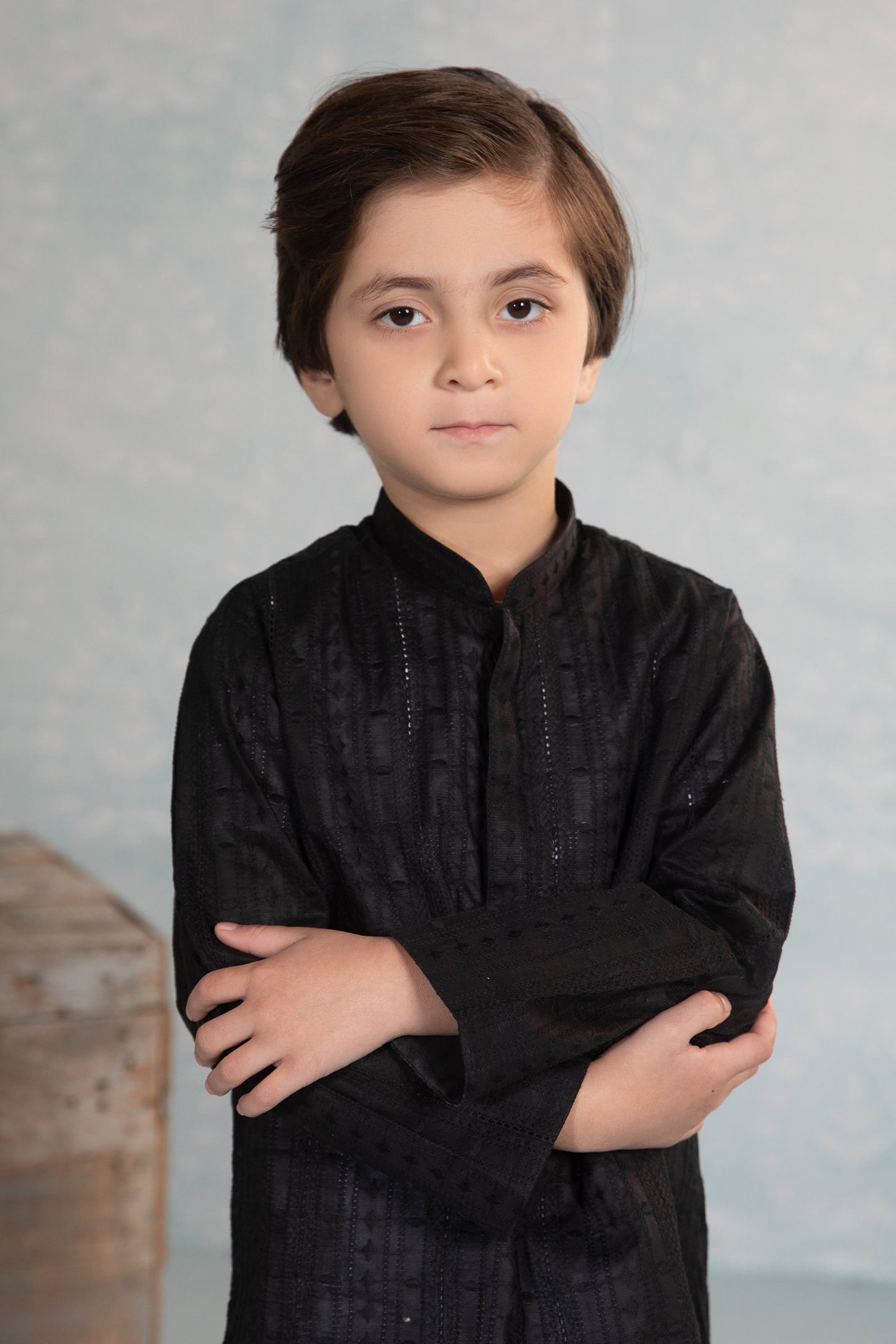 Embroidered Cotton Kurta