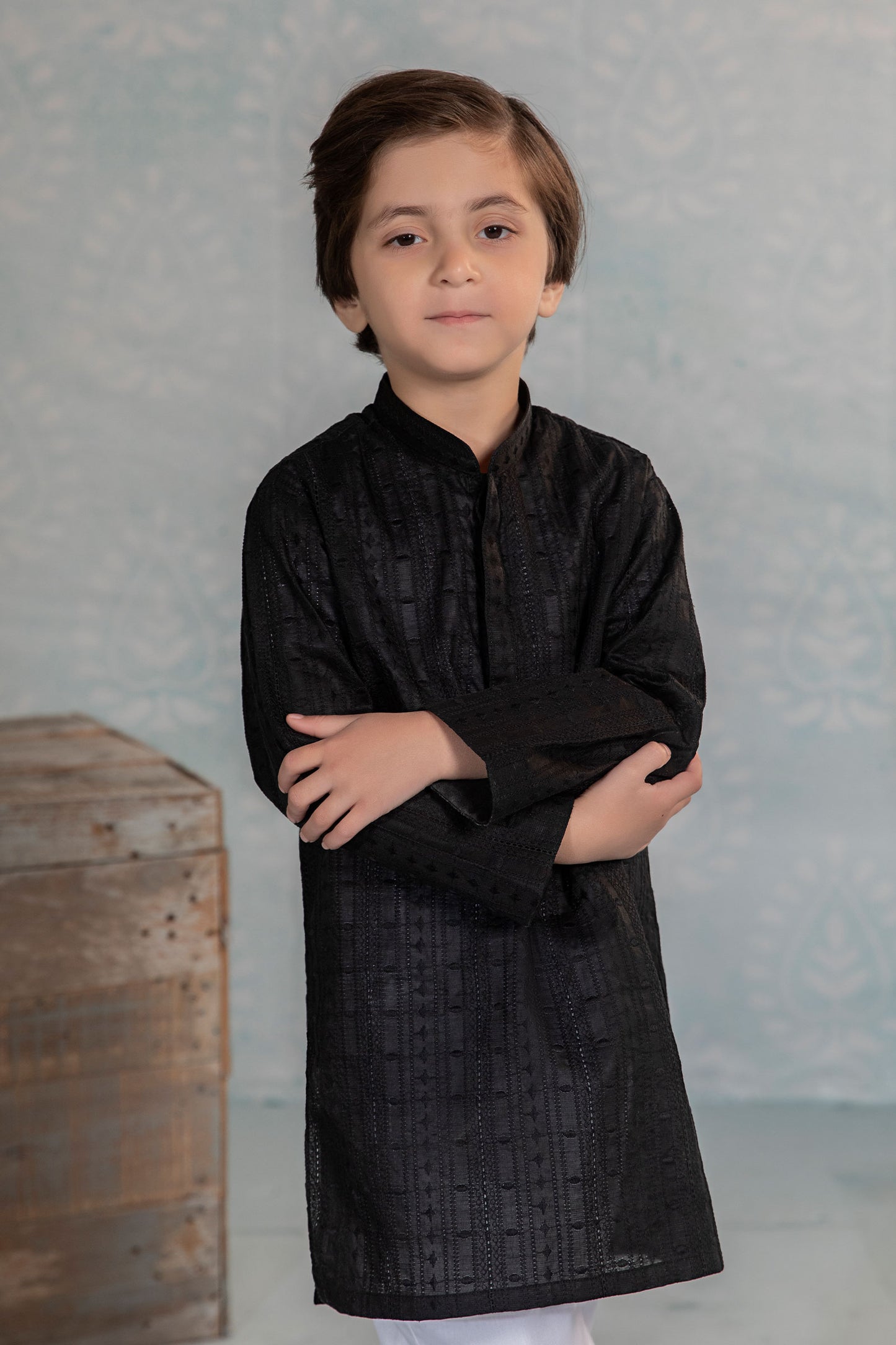 Embroidered Cotton Kurta