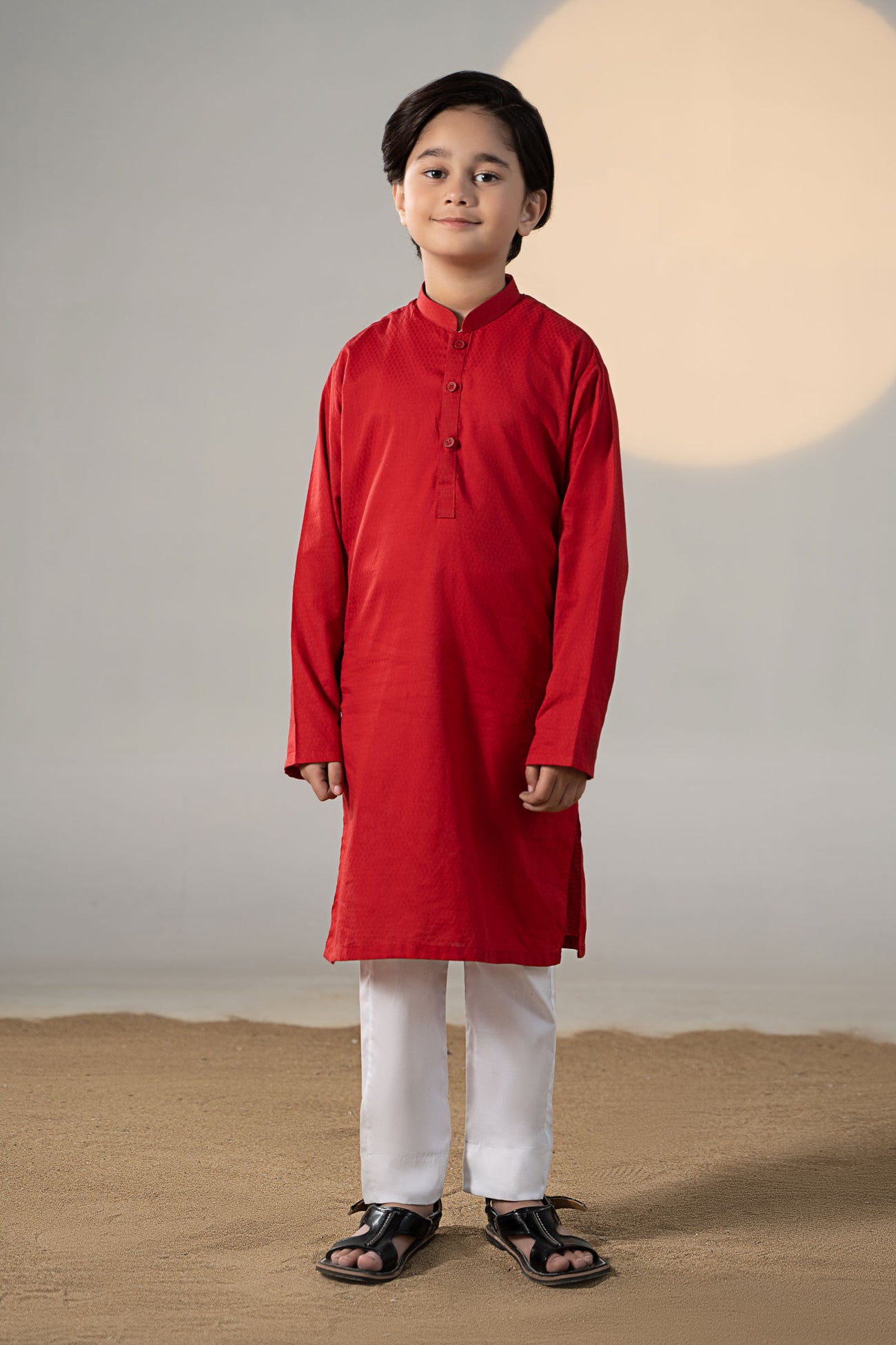 Dyed Dobby Kurta