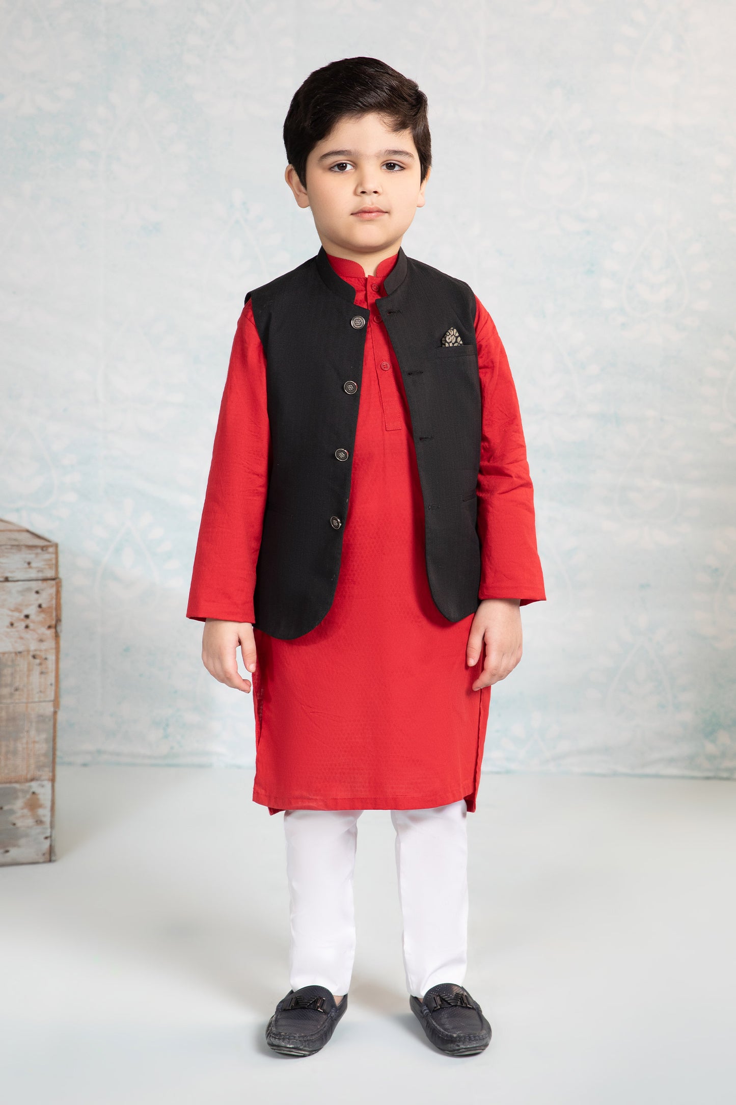 Dyed Dobby Kurta