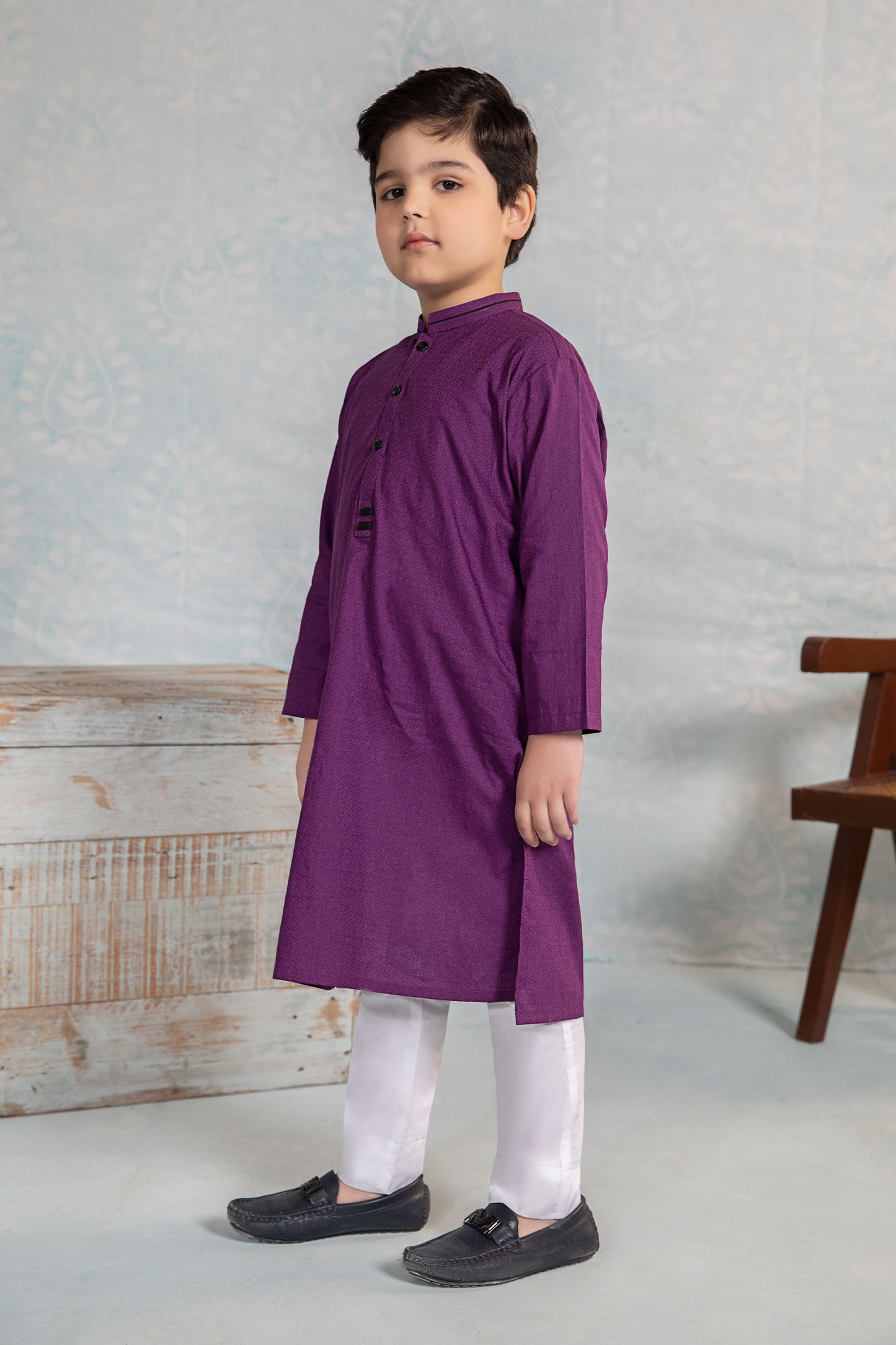 Dyed Dobby Kurta