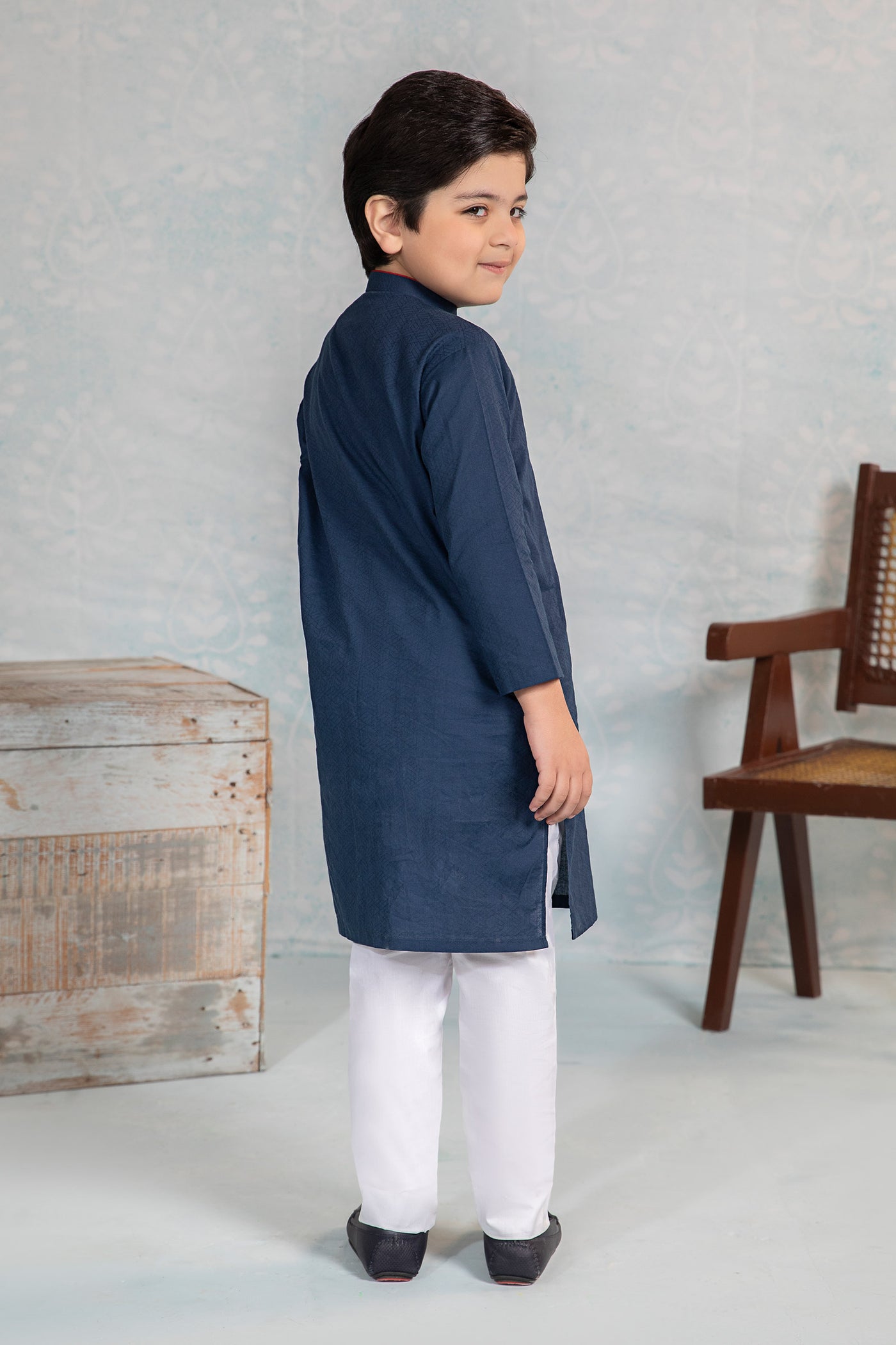 Dyed Dobby Kurta | MKB-SS24-07