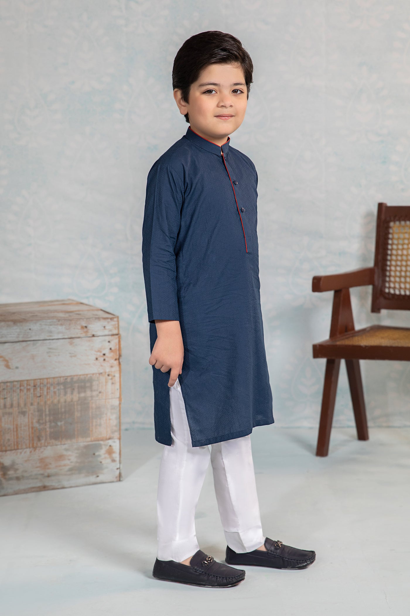 Dyed Dobby Kurta | MKB-SS24-07