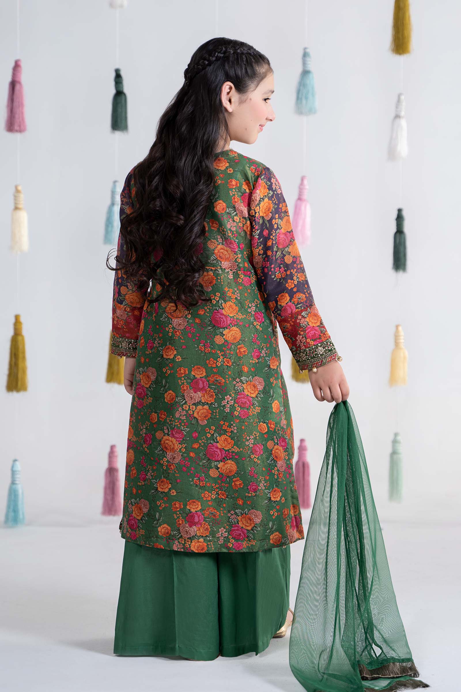 3 Piece Printed Cotton Masoori Suit