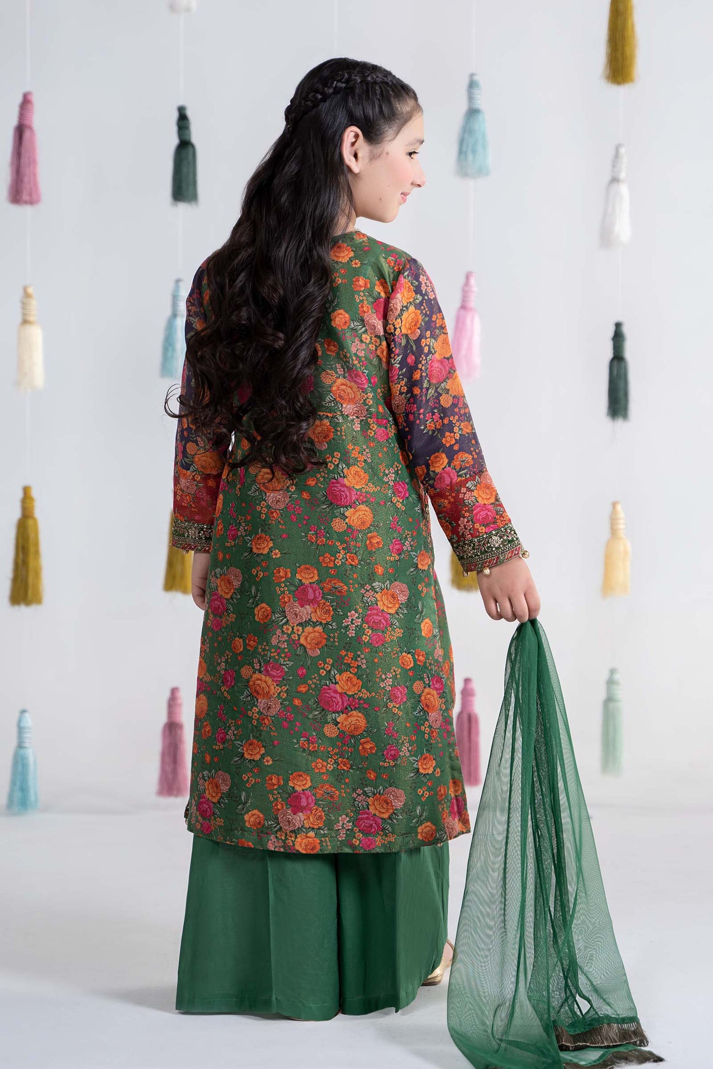 3 Piece Printed Cotton Masoori Suit