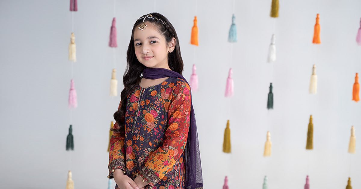 3 Piece Printed Cotton Masoori Suit