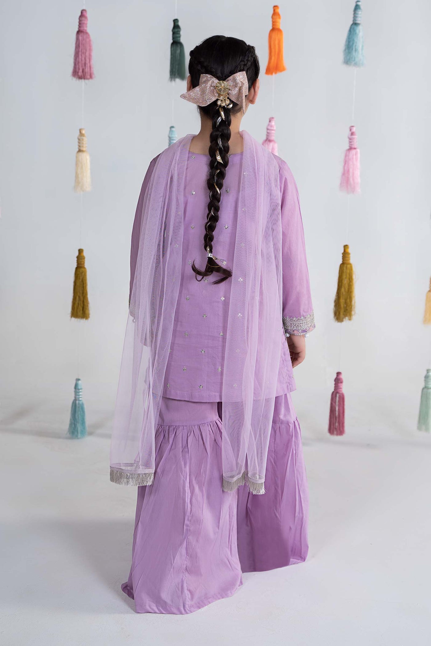 3 Piece Dyed Lawn Suit