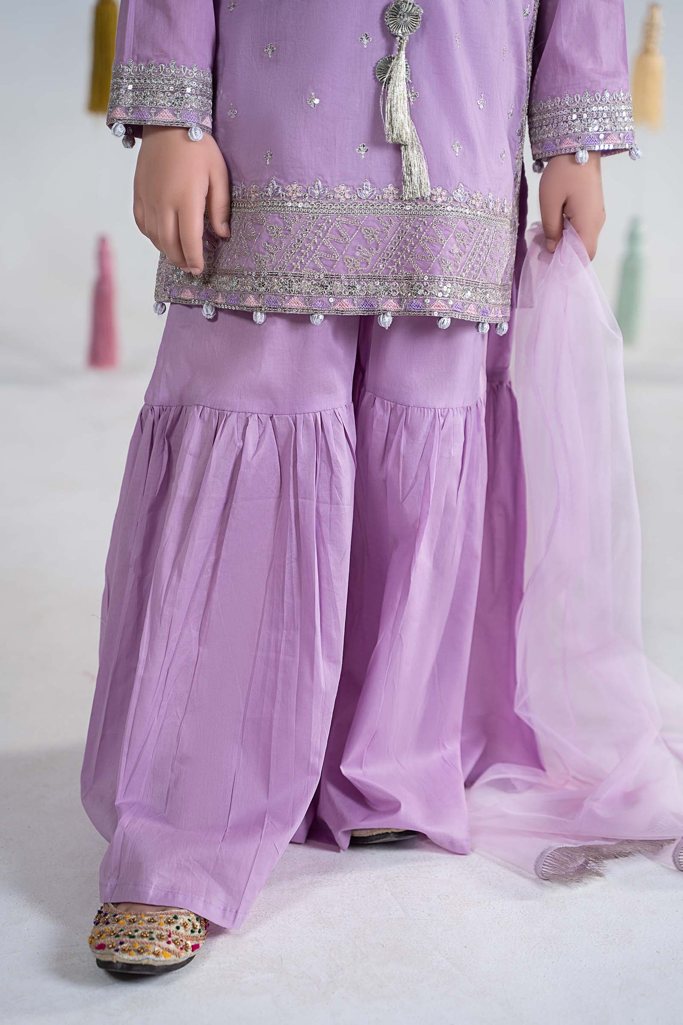 3 Piece Dyed Lawn Suit