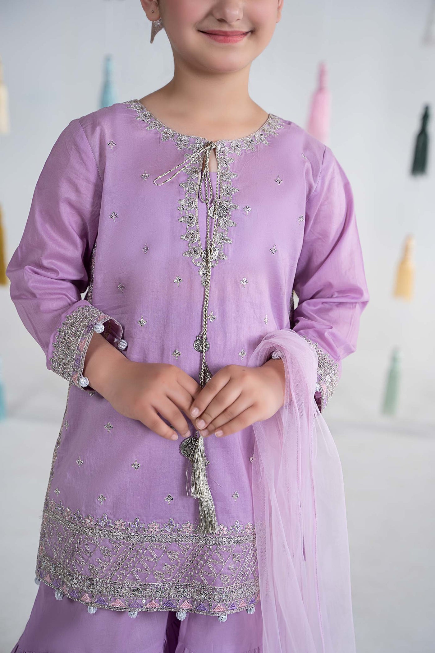 3 Piece Dyed Lawn Suit