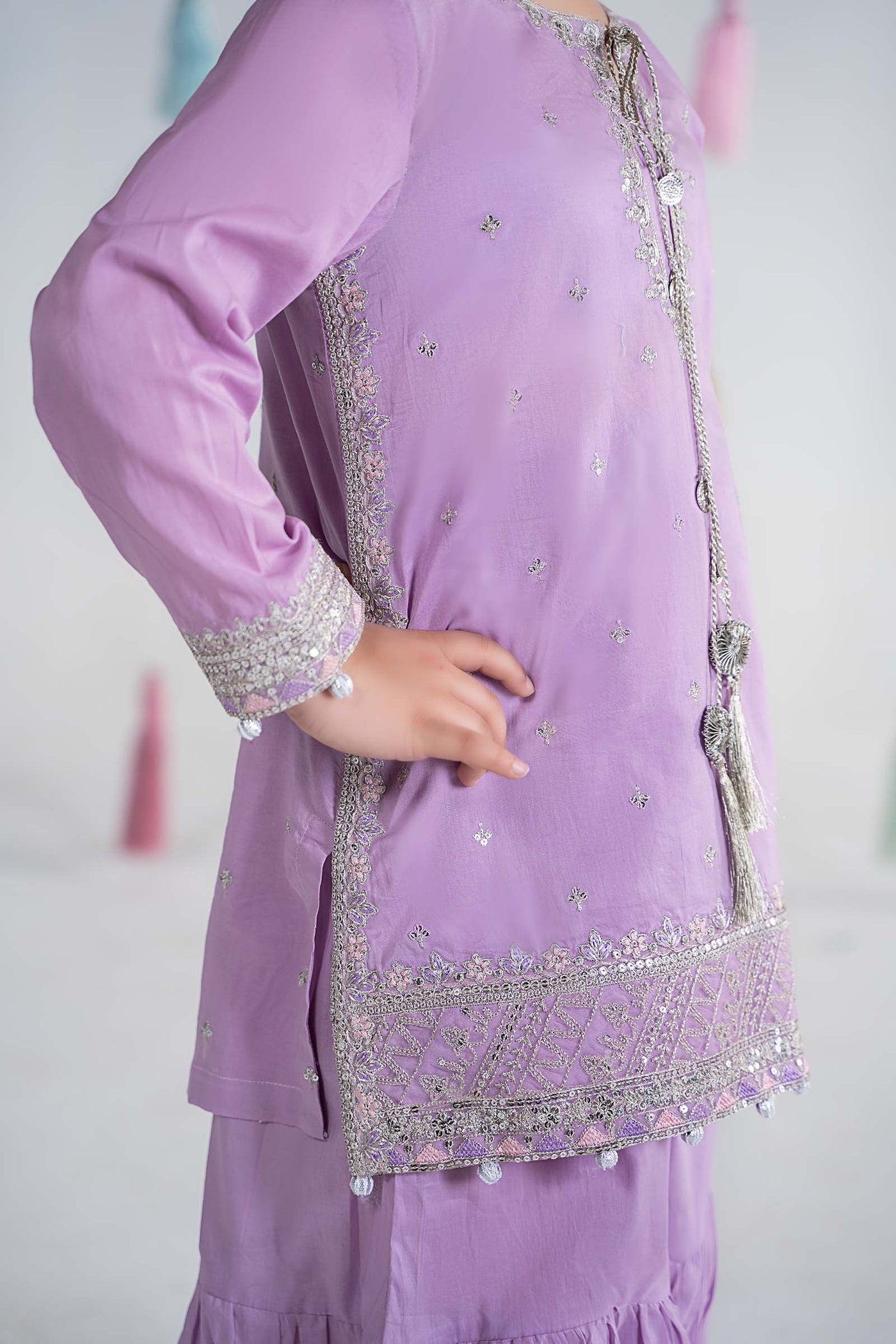 3 Piece Dyed Lawn Suit